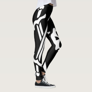Leggings Drapeau Pirate
