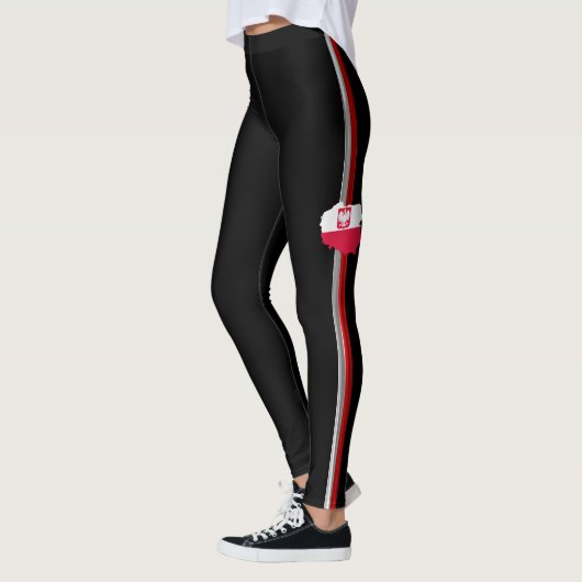 Leggings Drapeau polonais (Gauche)