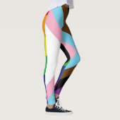 Leggings Drapeau progressiste LGBTQIA (Droite)