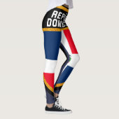 Leggings Drapeau República Dominicana (Droite)