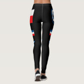 Leggings Drapeau République tchèque (Dos)