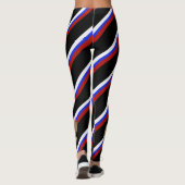 Leggings Drapeau russe de rayures (Dos)
