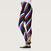 Leggings Drapeau russe de rayures (Gauche)