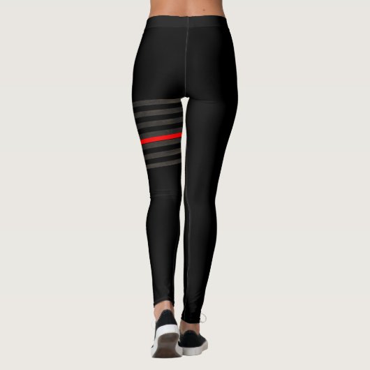 Leggings Drapeau rustique américain (Dos)