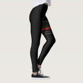 Leggings Drapeau rustique américain (Droite)