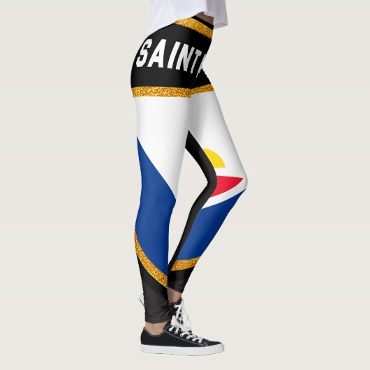 Leggings Drapeau Saint-Martin (Droite)