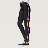 Leggings Drapeau serbe (Gauche)
