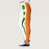 Leggings Drapeau Shamrock [Irish Pride] (Gauche)