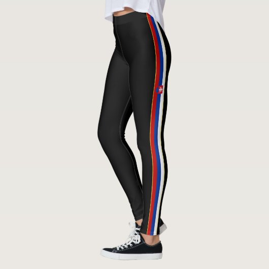 Leggings Drapeau slovaque (Gauche)