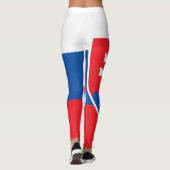Leggings Drapeau Slovaquie (Dos)
