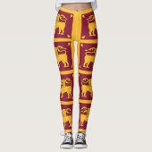Leggings Drapeau Sri Lanka (Devant)