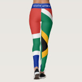 Leggings drapeau sud-africain (Dos)