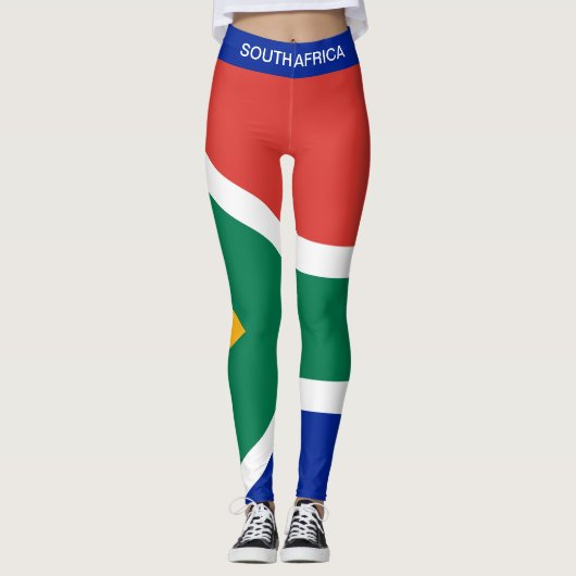 Leggings drapeau sud-africain (Devant)