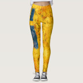 Leggings Drapeau suédois (Devant)
