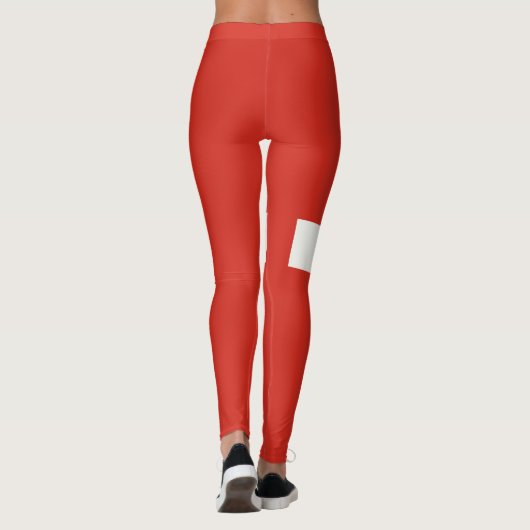 Leggings Drapeau SUISSE (Dos)