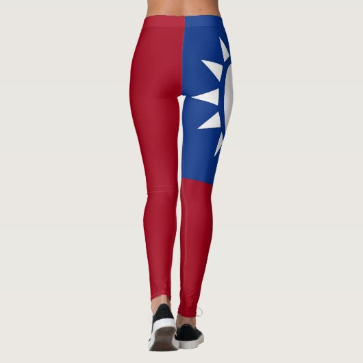 Leggings Drapeau taïwanais (Dos)