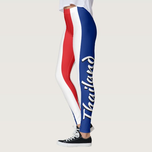 Leggings Drapeau thaïlandais impressionnant de la Thaïlande (Gauche)