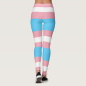 Leggings Drapeau Trans (Dos)