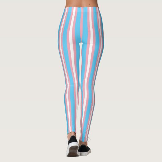 Leggings Drapeau transgenre et communauté de fierté /drapea (Dos)