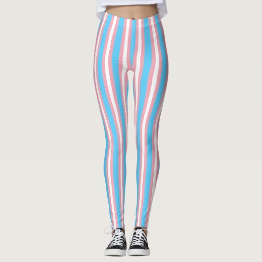 Leggings Drapeau transgenre et communauté de fierté /drapea (Devant)