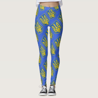 Leggings Drapeau trident de l'Ukraine
