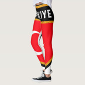 Leggings Drapeau turc (Gauche)