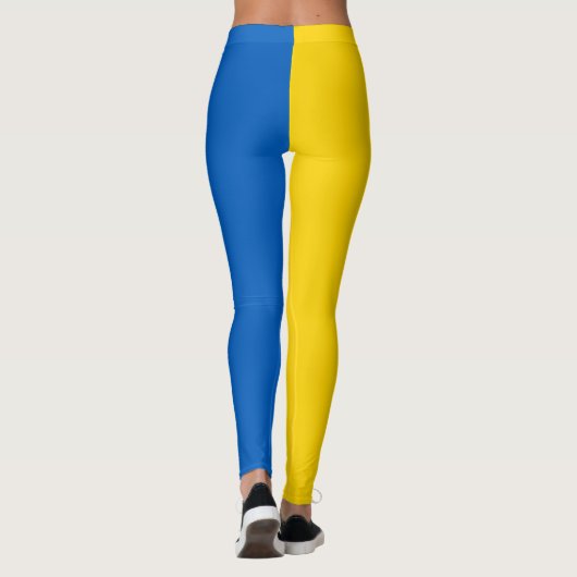Leggings Drapeau Ukraine (Dos)