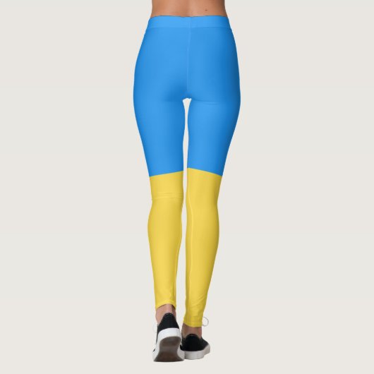 Leggings Drapeau ukrainien (Dos)