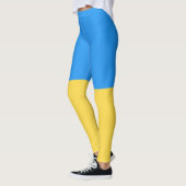 Leggings Drapeau ukrainien (Gauche)