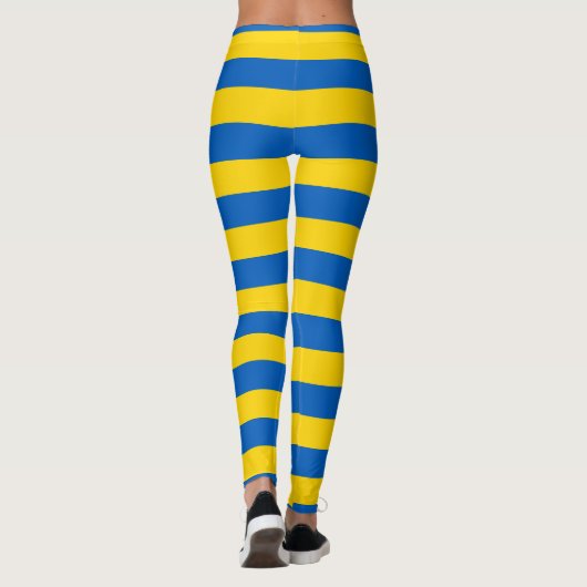 Leggings Drapeau ukrainien (Dos)