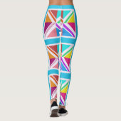 Leggings - Drapeau Union Jack multicolore (Dos)
