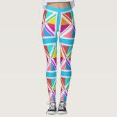 Leggings - Drapeau Union Jack multicolore (Devant)