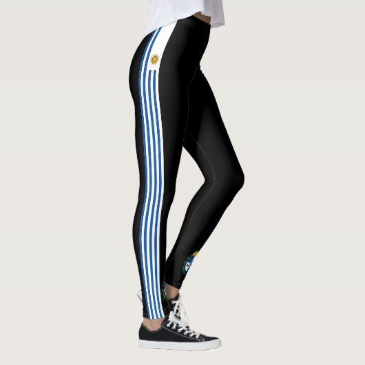 Leggings Drapeau uruguayen (Droite)