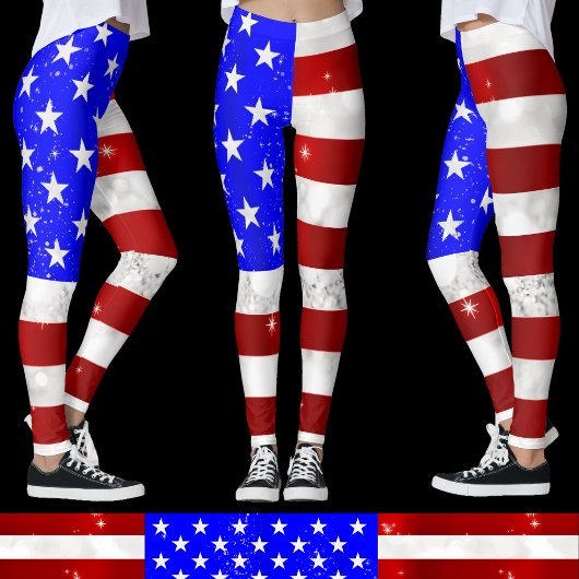 Leggings Drapeau USA