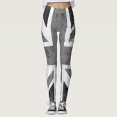 Leggings Drapeau vintage (Devant)