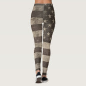 Leggings Drapeau vintage (Dos)