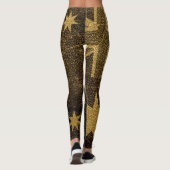 Leggings Drapeau Vintage d'Australie #8 (Dos)