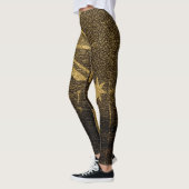 Leggings Drapeau Vintage d'Australie #8 (Gauche)