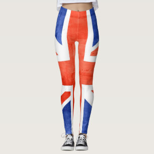 Leggings Drapeau vintage UK #10