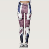 Leggings Drapeau vintage UK #11 (Devant)
