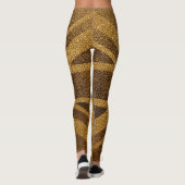 Leggings Drapeau vintage UK #13 (Dos)