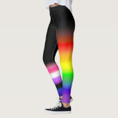 Leggings Drapeaux asymétriques de fierté d'arc-en-ciel de (Gauche)