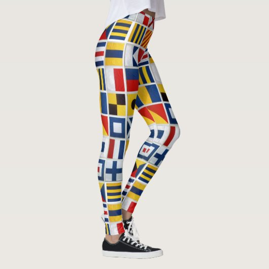 Leggings Drapeaux nautiques (Droite)