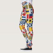 Leggings Drapeaux nautiques (Gauche)