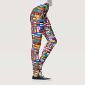 Leggings drapeaux pour femmes, Conception de drape (Droite)