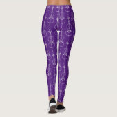 Leggings Drawing du violoncelle (Dos)