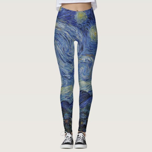 Leggings Dream Legging, Van Gogh, starry night (Devant)