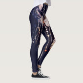 Leggings Dreamcatcher, branches, style boho, art numérique. (Droite)