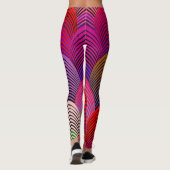 Leggings Droits d'exercice aérobie (Dos)