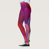 Leggings Droits d'exercice aérobie (Gauche)